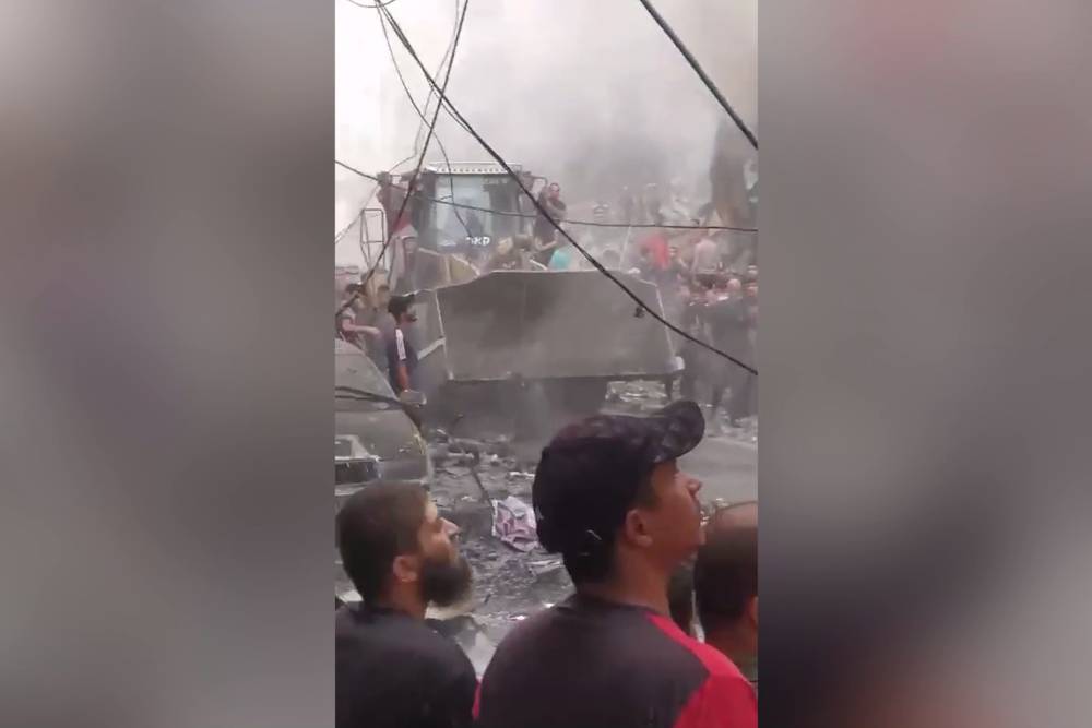 Жители сектора Газа публикуют видео с последствиями ударов со стороны Израиля