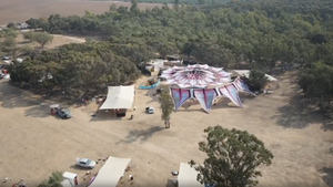 Место проведения фестиваля в Израиле сняли с высоты птичьего полёта после бойни ХАМАС с 260 убитыми