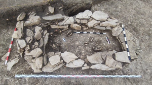 На Кубани археологи обнаружили погребение древнего воина с конём