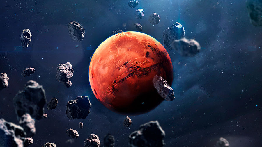 Загадочные внеземные объекты с Марса. Обложка © Shutterstock