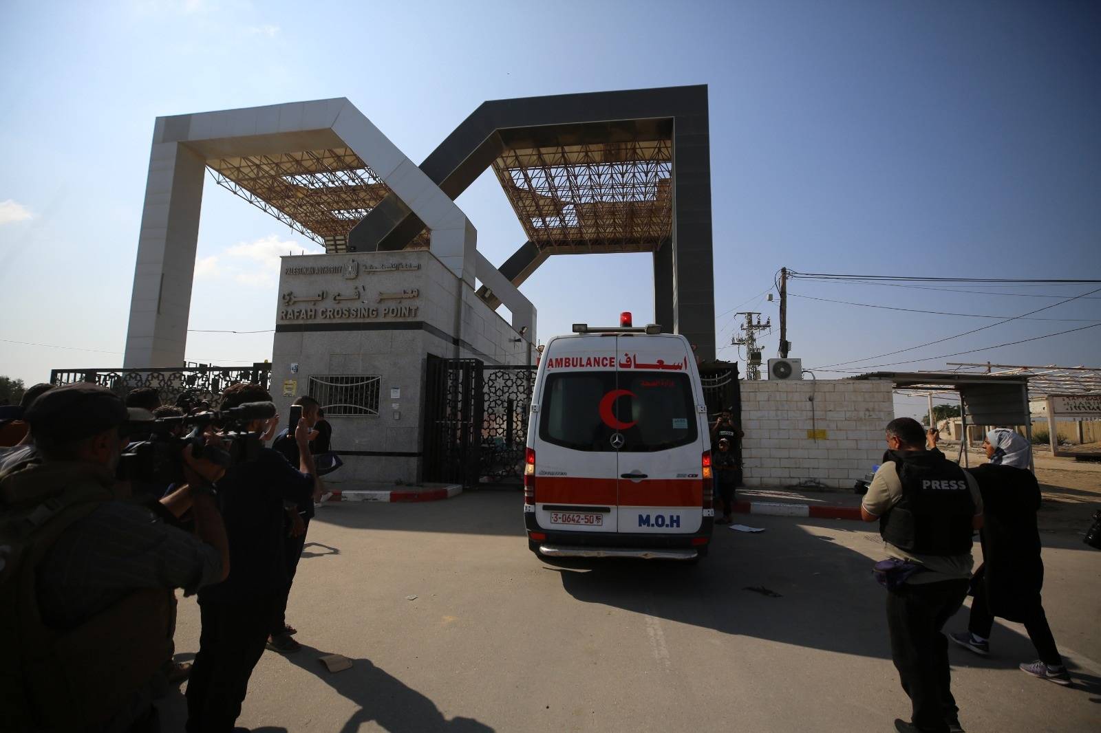 КПП Рафах возобновит работу для эвакуации иностранцев из Газы 12 ноября