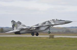 Российские силы ПВО сбили истребитель МиГ-29 ВС Украины в Запорожской области