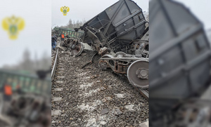 Прокуратура вмешалась в ЧП со сходом 15 вагонов при взрыве на ж/д путях под Рязанью