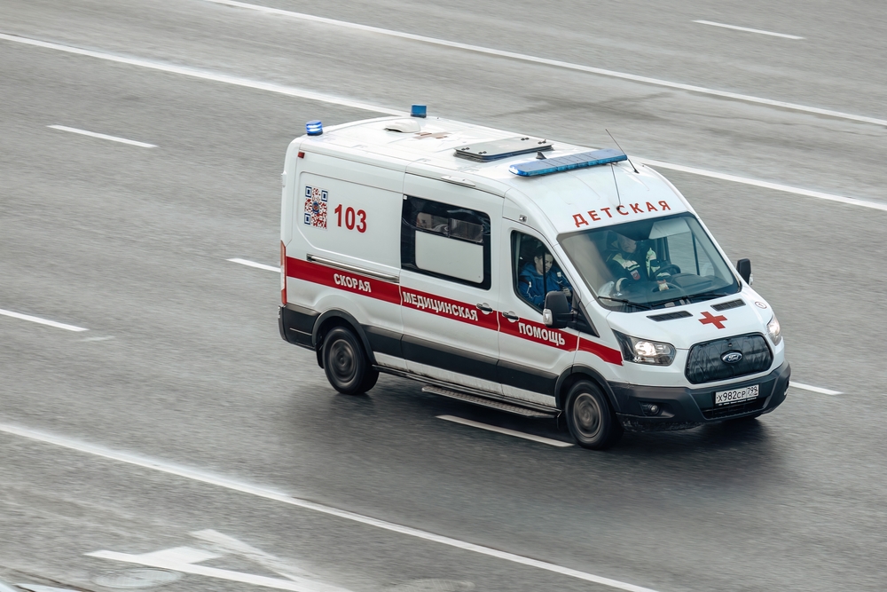 На севере Москвы автомобиль Ford Transit сбил ребёнка