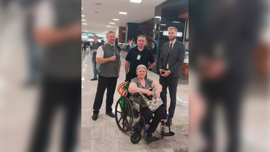 Российский консул Александр Иващенко и Валентина Котова в Мексике. Фото © Консульство России в Мексике