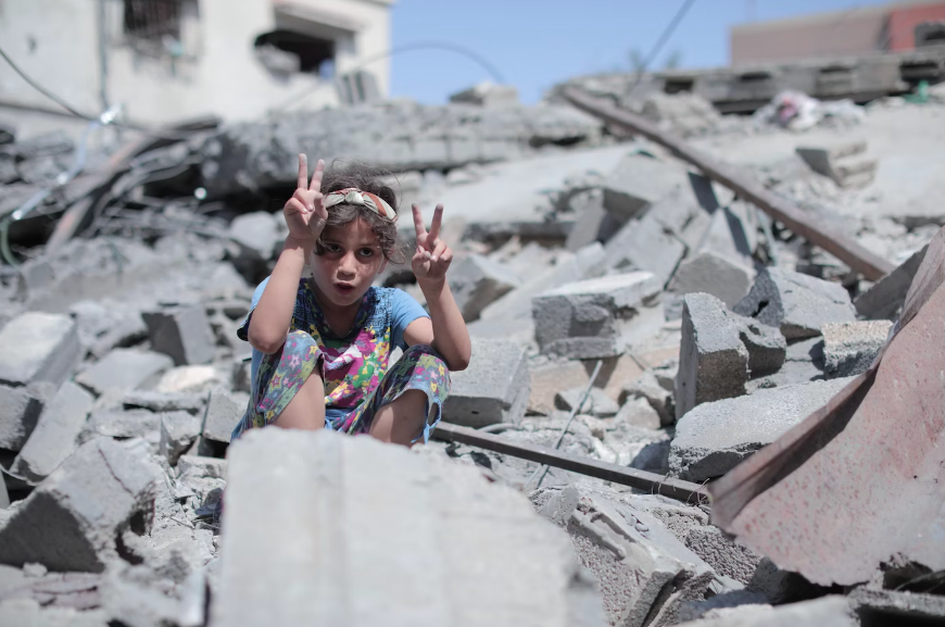 Сектор Газа после бомбёжек. Обложка © Unsplash / Mohammed Ibrahim