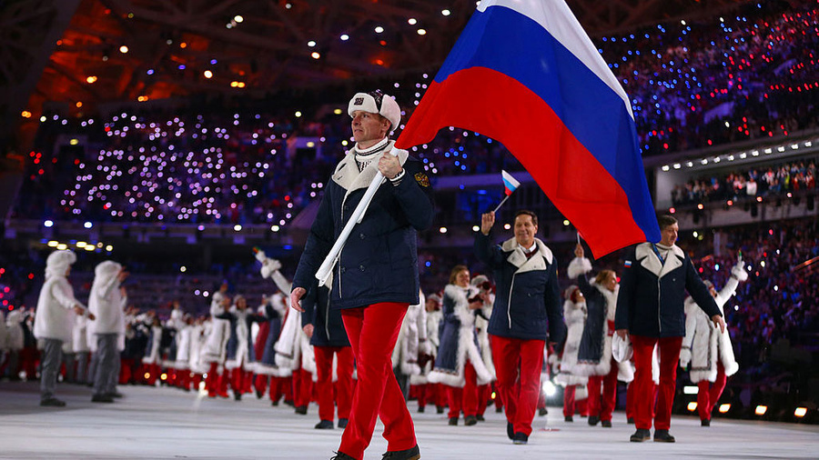 Церемония открытия зимних Олимпийских игр 2014 года в Сочи. Обложка © Getty Images / Ryan Pierse