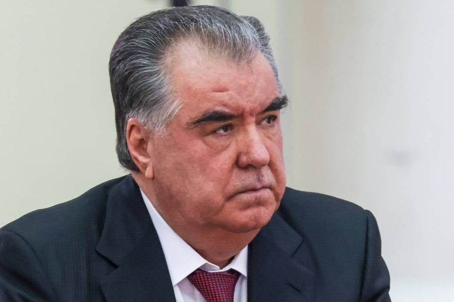 Президент Таджикистана Эмомали Рахмон. Обложка © ТАСС / Пётр Ковалёв