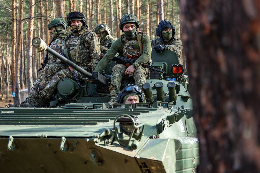 Сейчас Армия России контролирует 40% города, ещё 20% — в серой зоне. Фото © ТАСС / Александр Река