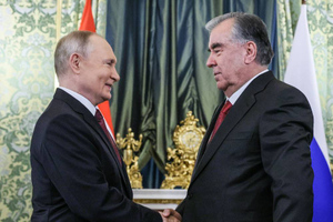 Путин побеседует с лидером Таджикистана "с глазу на глаз" за неформальным ужином