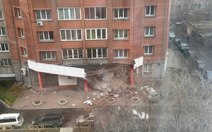 Последствия ураганного ветра в Красноярском крае. Фото © t.me / Newslab