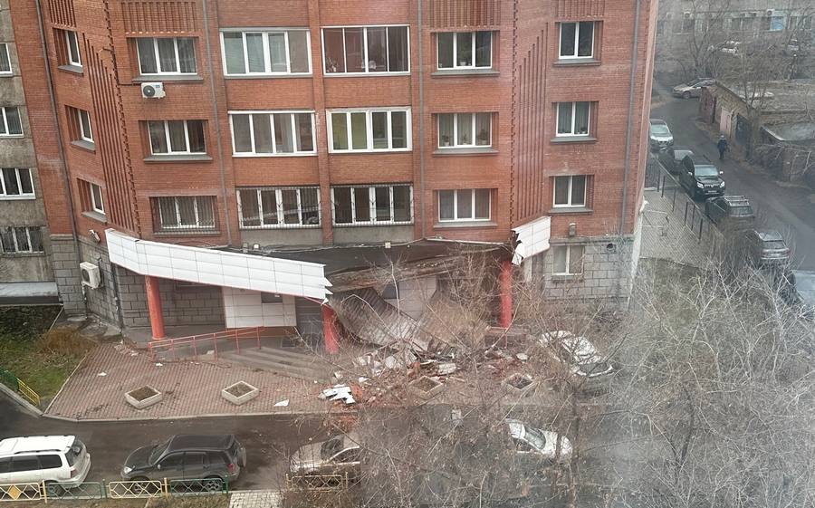 Последствия ураганного ветра в Красноярском крае. Фото © t.me / Newslab