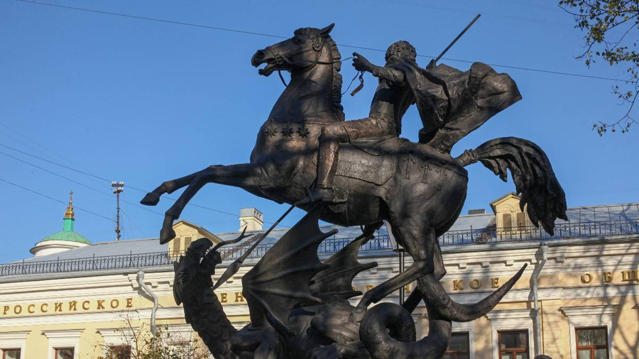 23 ноября отмечается День памяти святого Георгия Победоносца. Обложка © Агентство "Москва" / Сергей Ведяшкин