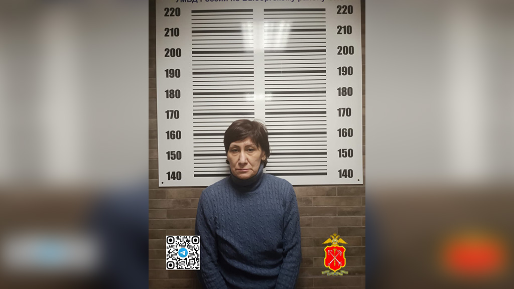 Домработница, которая ограбила пенсионерку в Санкт-Петербурге. Фото © Telegram / Петербургская полиция