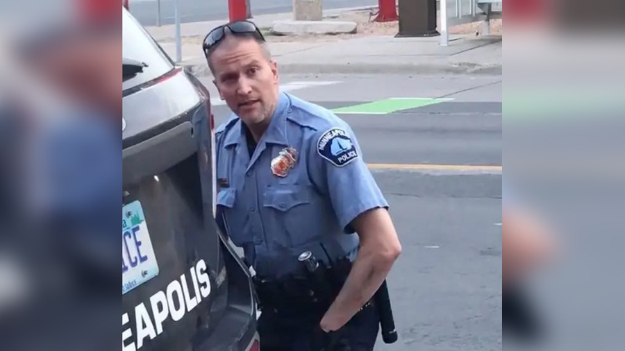 Бывший полицейский Дерек Шовин, осуждённый за убийство Джорджа Флойда. Обложка © X (Twitter) / The Watcher