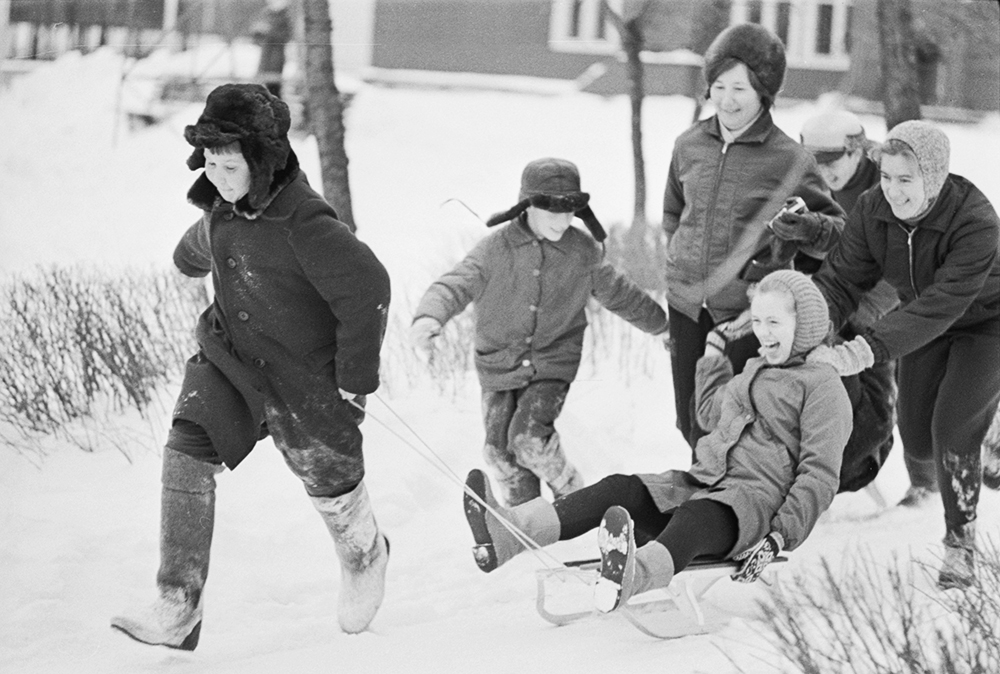 Волшебство советской зимы: 10 фотографий. Фото © ТАСС / Валентин Кузьмин, Валерий Христофоров