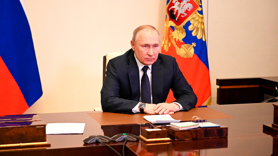 Президент России Владимир Путин. Обложка © Kremlin.ru