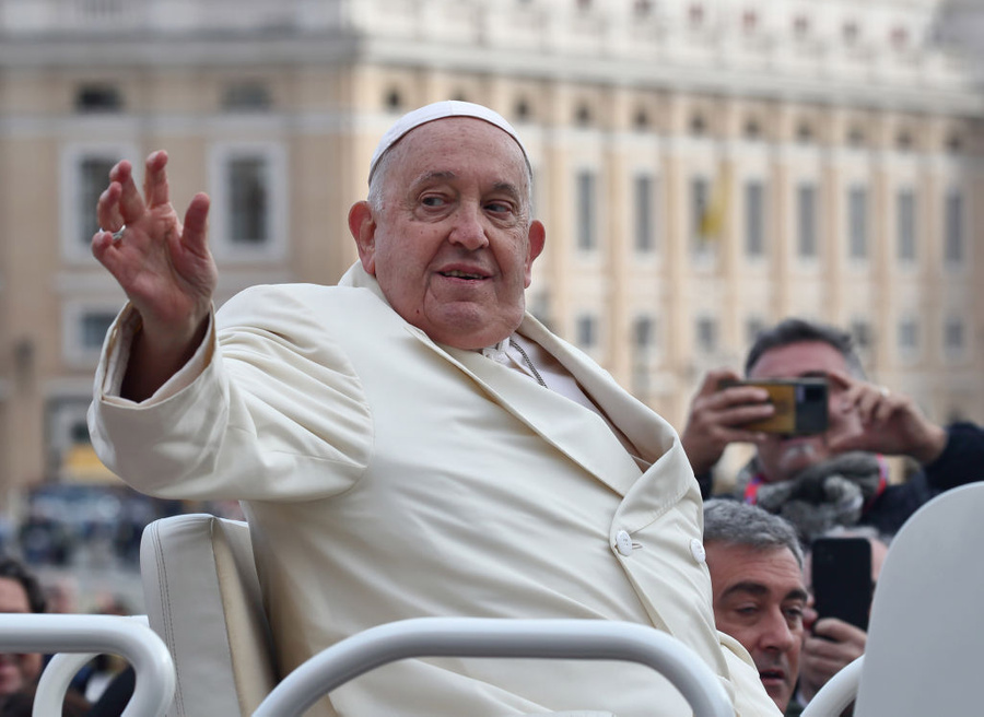 Папа римский Франциск. Обложка © Getty Images / Mondadori Portfolio