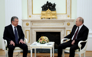 Президенты России и Узбекистана Путин и Мирзиёев обсудили двусторонние отношения