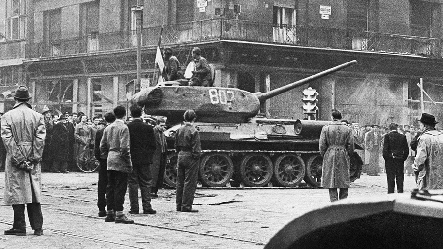 Как советские танки подавили восстание в Будапеште. Обложка © Getty Images / Bettmann