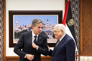 Блинкен покинул Рамаллу после переговоров с палестинским президентом