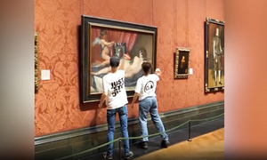 Шедевр Веласкеса в Лондонской галерее чуть не пал в войне экоактивистов