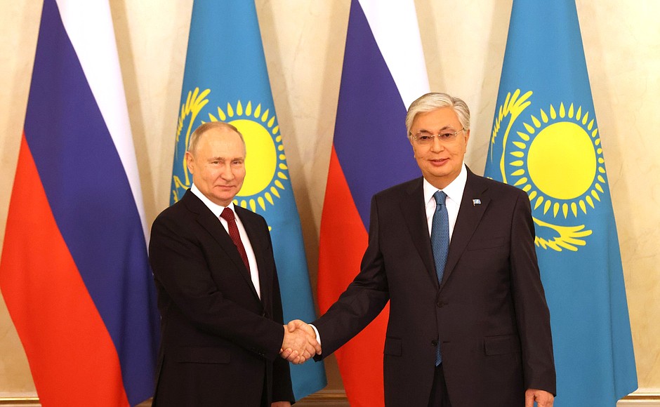 Путин и Токаев подписали план сотрудничества РФ и Казахстана на 2024-2026 годы