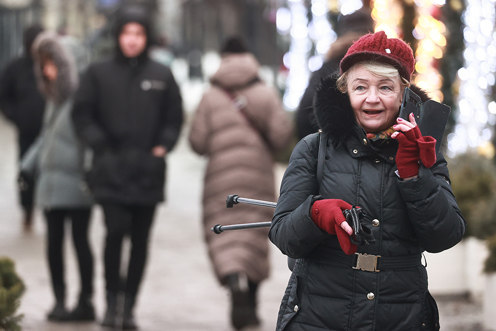 В декабре часть пожилых людей получит двойную пенсию. Фото © ТАСС / Сергей Фадеичев