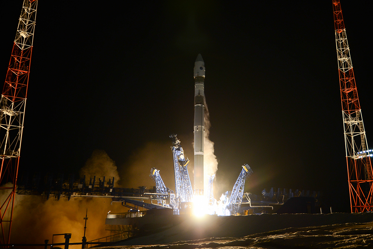 Ракета «Союз-2.1б» с военным спутником стартовала с космодрома Плесецк