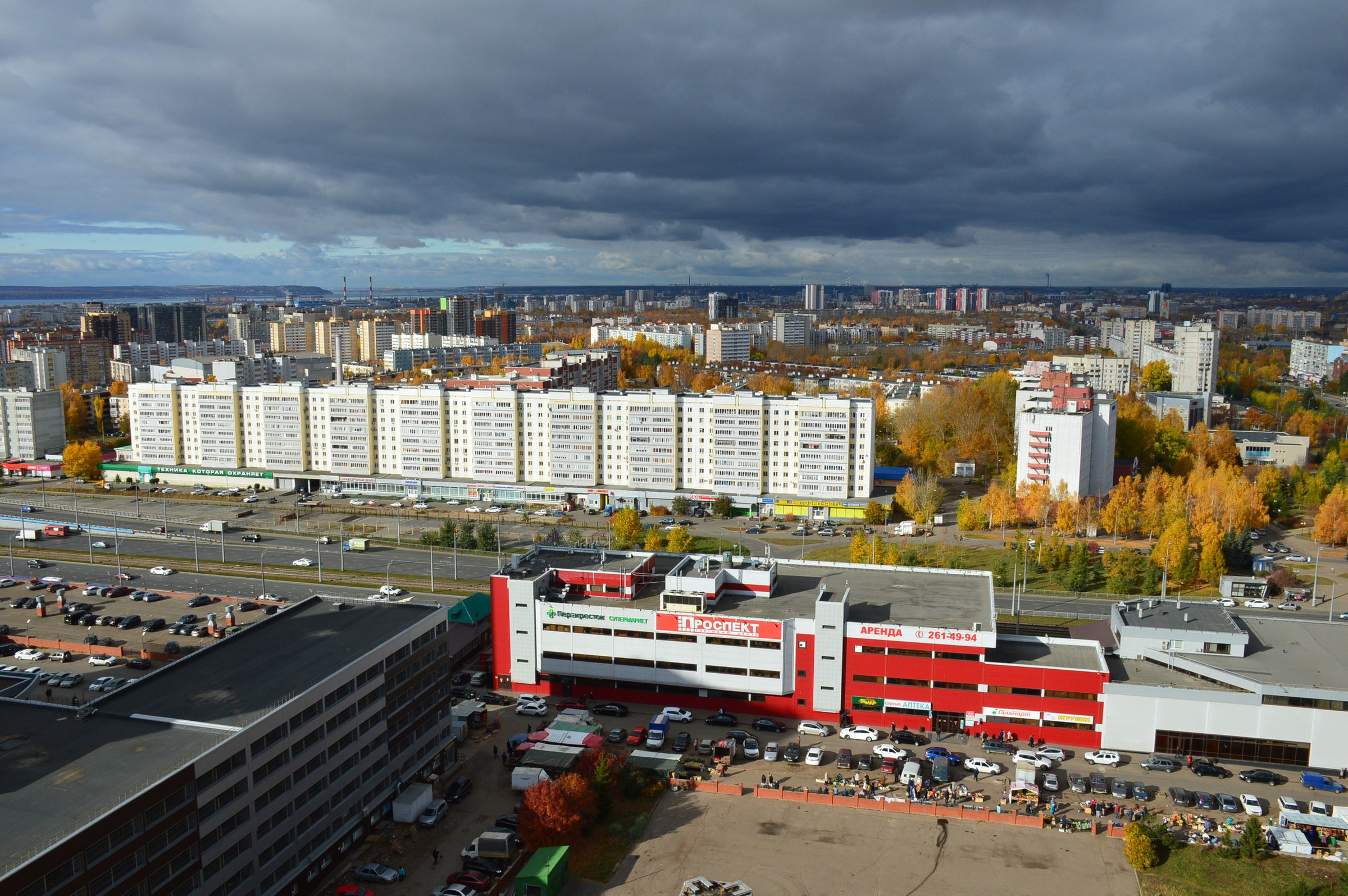 Казанский жилой район Горки, откуда родом "Перваки". Фото © Wikipedia / MarSaf