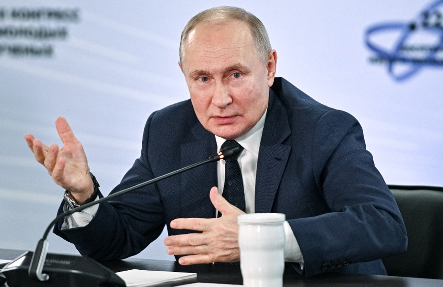 Президент РФ Владимир Путин. Обложка © ТАСС / POOL / Кирилл Зыков