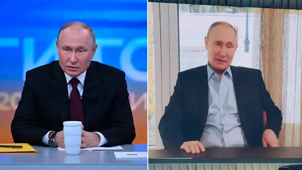В СПбГУ рассказали, кто создал двойника Путина, ворвавшегося на прямую линию
