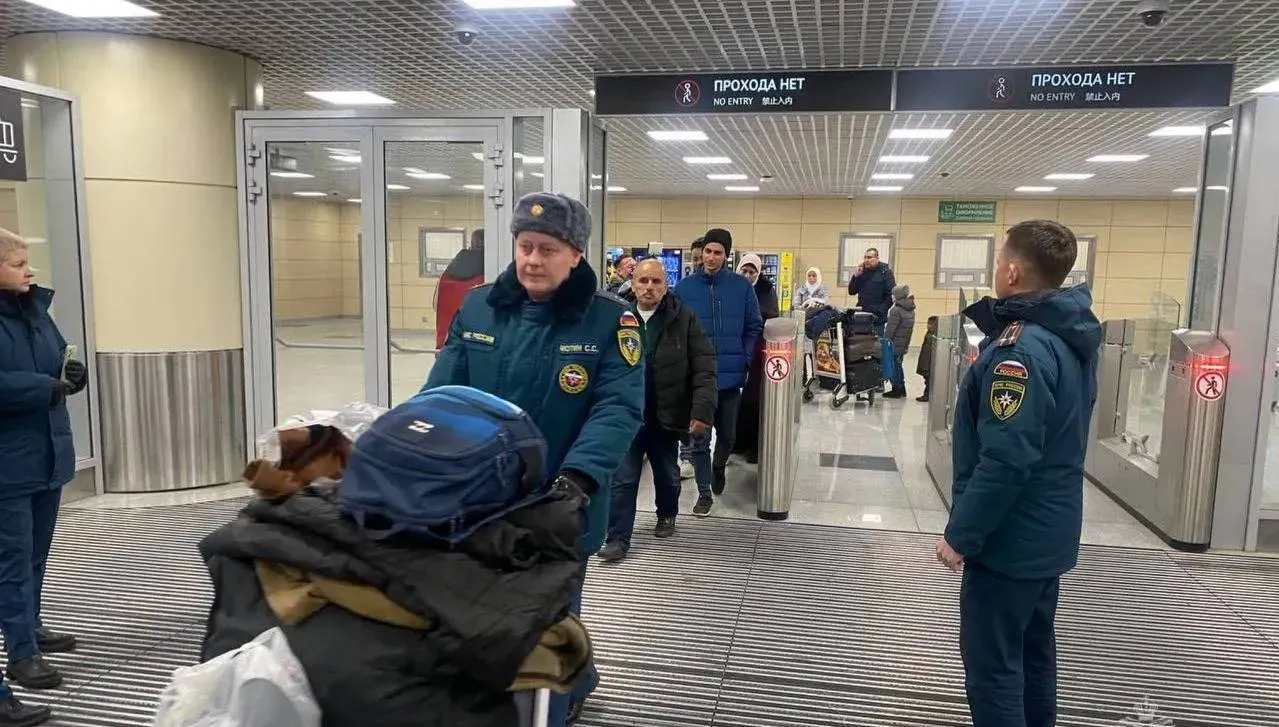 Последняя группа эвакуированных из Газы россиян доставлена в Москву