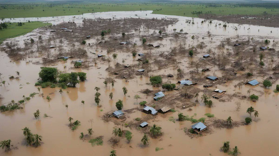 Последствия наводнения на севере Танзании, которое унесло жизни десятков людей. Обложка © X / firehorse249791