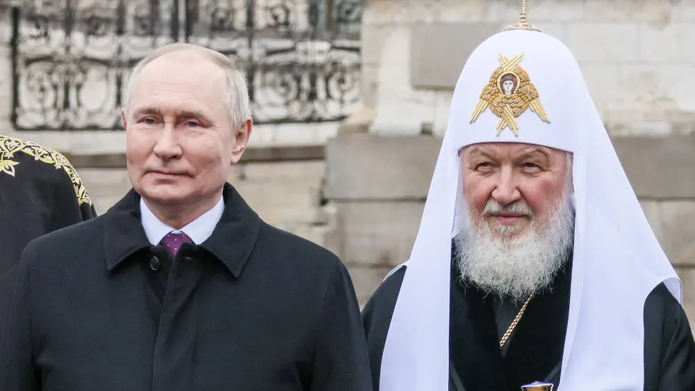 "Успехов в служении!": Путин поздравил с Новым годом и Рождеством патриарха Кирилла