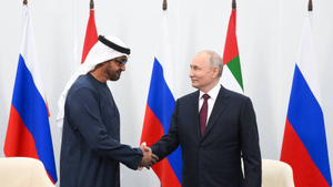 Путин перешёл на арабский во время беседы с президентом ОАЭ
