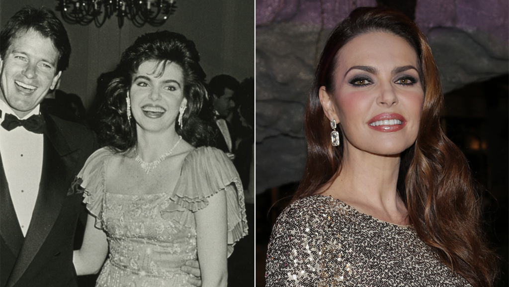 Тейде Барбара Паласиос в 1987-м и 2023 году. Фото © Getty Images / Ron Galella  / Alexander Tamargo