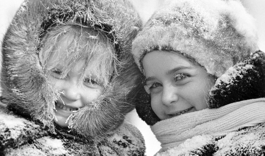 Как советские люди спасались от морозов? Фото © ТАСС / Сергей Метелица