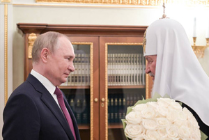 Путин поздравил патриарха Кирилла с 14-й годовщиной интронизации