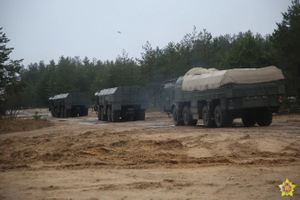 Комплексы "Искандер" в Белоруссии. Фото © Telegram / Министерство обороны Республики Беларусь