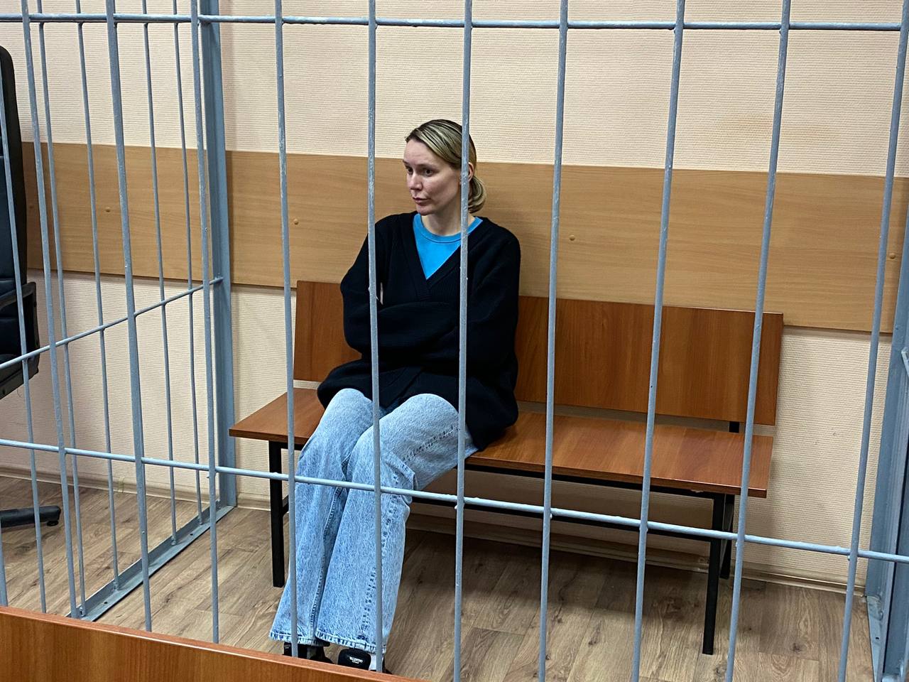 Дарью Спиридонову отправили под домашний арест. Фото © t.me/moscowcourts