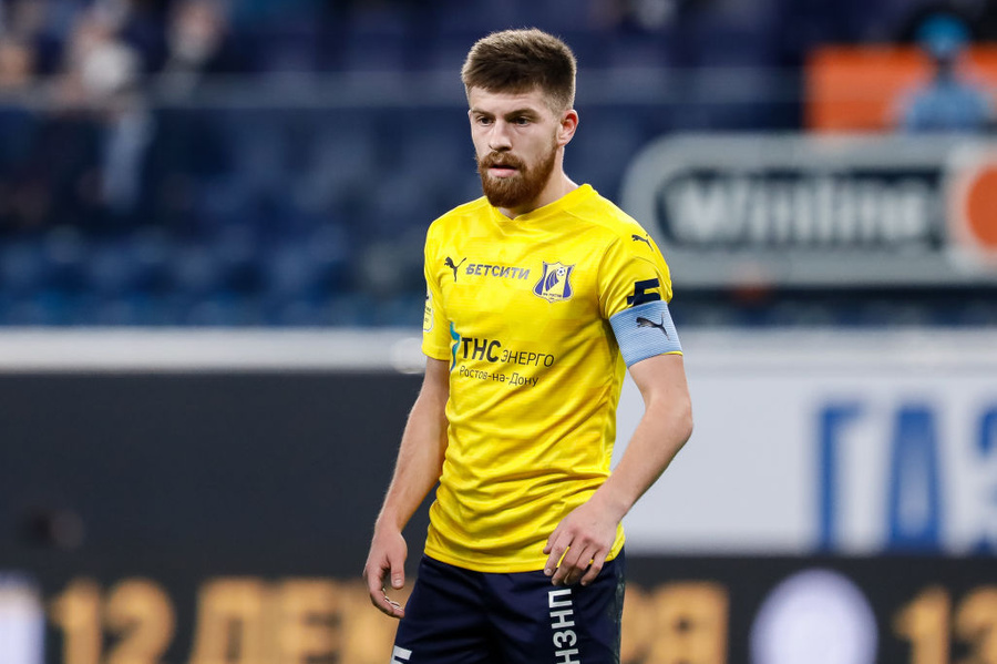 Капитан ФК "Ростов" Данил Глебов. Обложка © Getty Images / Mike Kireev