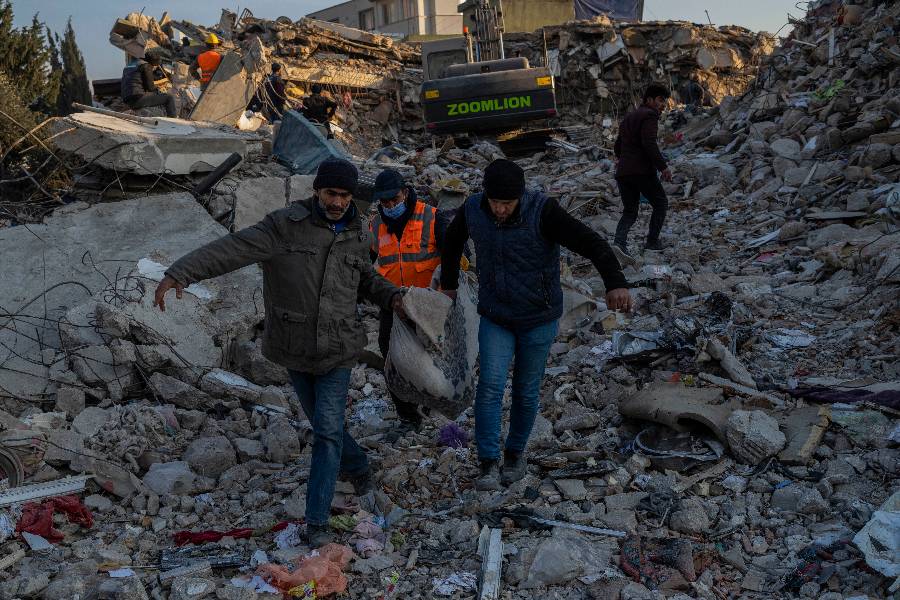 В Турции число жертв землетрясения возросло до 24 617