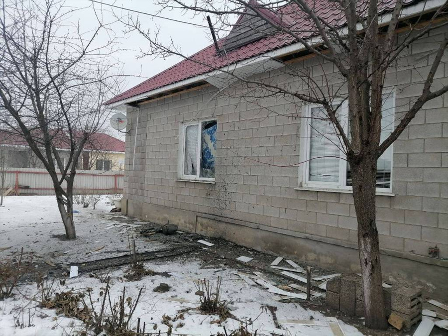 Последствия обстрела Шебекина со стороны ВСУ. Фото © Telegram / "Настоящий Гладков"
