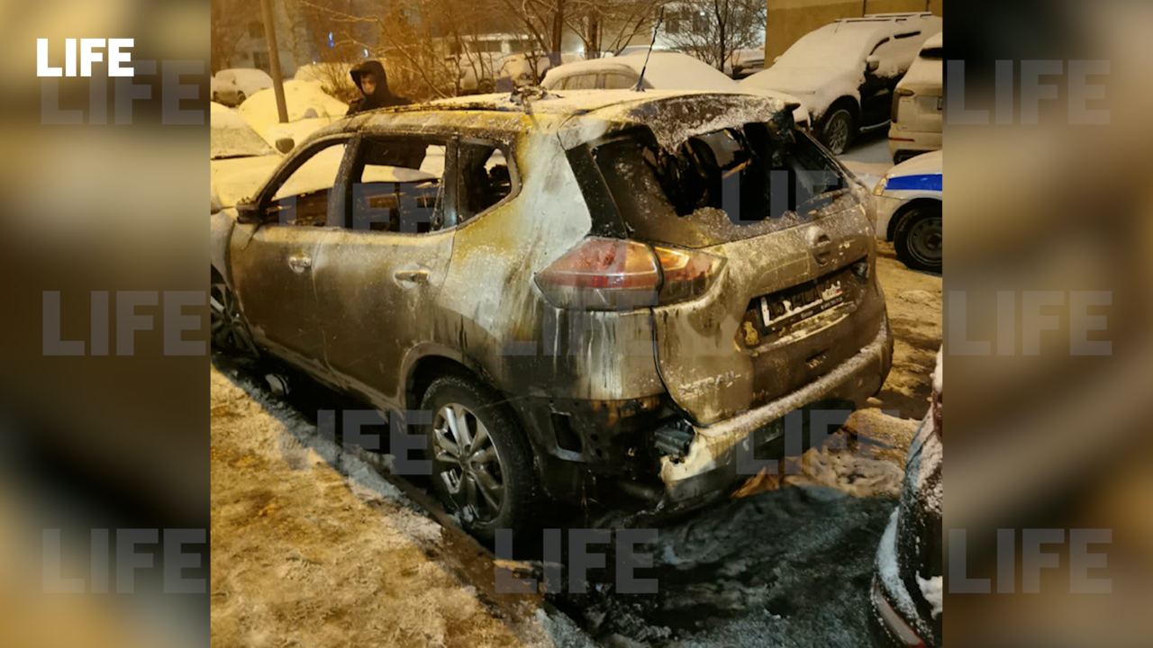 В Москве сожгли автомобиль муниципального депутата