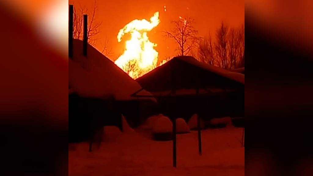 В Ярославской области произошёл пожар на резервной нитке газопровода 