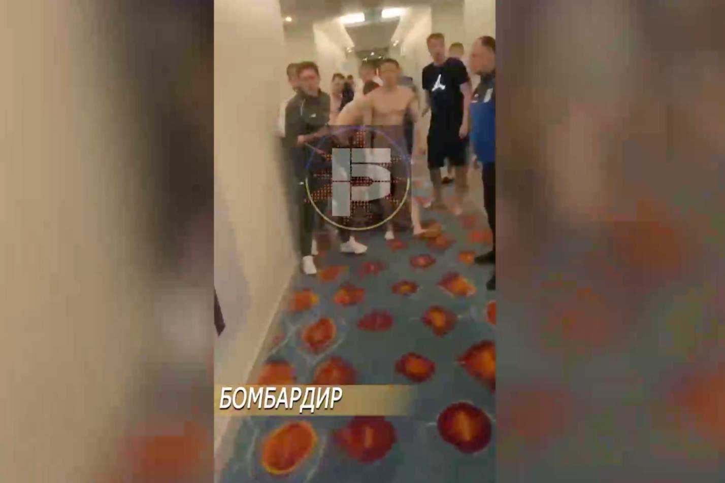 Появилось видео массовой драки российских и украинских футболистов в турецком отеле
