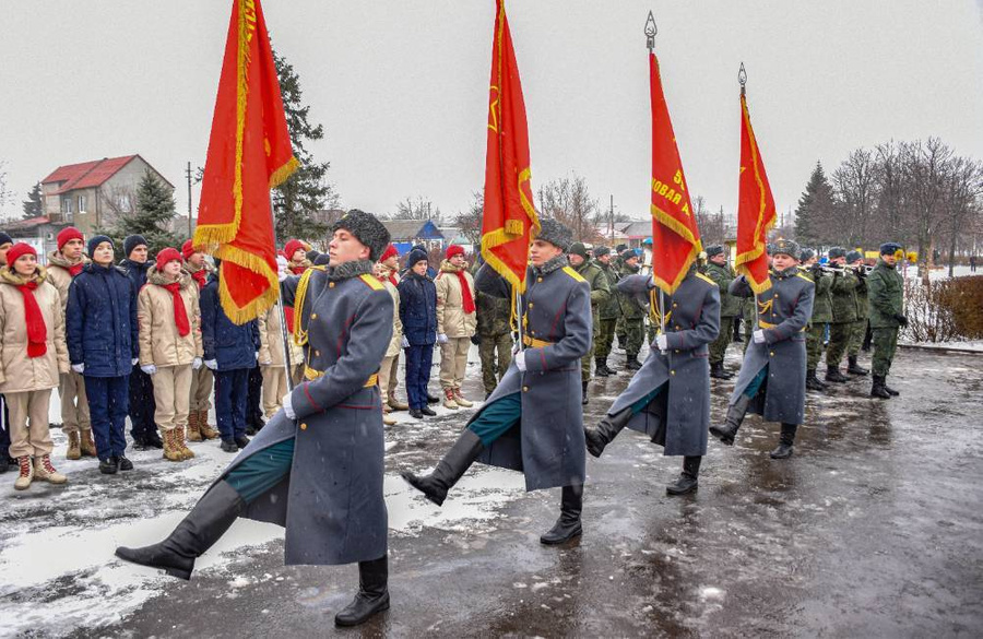 Митинг-реквием, посвящённый 80-й годовщине освобождения от фашистских захватчиков. Фото © Предоставлено LIFE