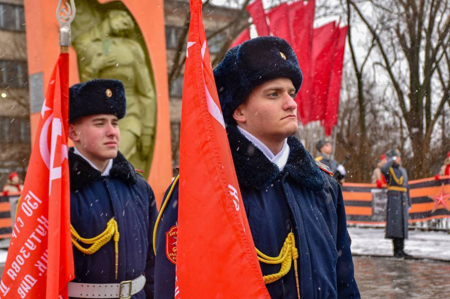 Митинг-реквием, посвящённый 80-й годовщине освобождения от фашистских захватчиков. Фото © Предоставлено LIFE