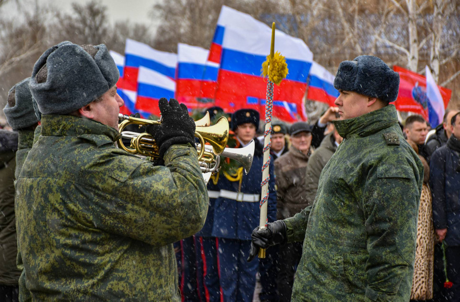 Митинг-реквием, посвящённый 80-й годовщине освобождения от фашистских захватчиков. Фото © Предоставлено LIFE